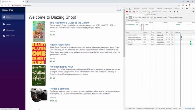 Web API, Event Callbacks & Dependency Injection in Blazor WebAssembly | Blazor E-Commerce Series #2 смотреть онлайн