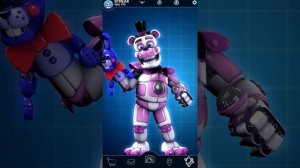 FNAF AR Stylized Sister Location Animatronics Jumpscare & Workshop Animations
