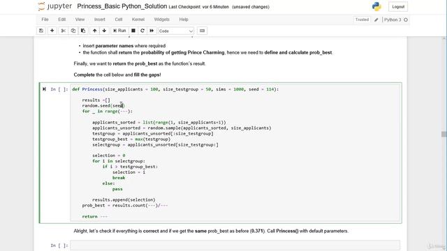 Simulating Real World Problems with Python (7 Solution Part 5) смотреть онлайн