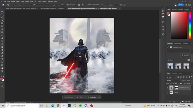 Diving into the dark side with generative expand смотреть онлайн