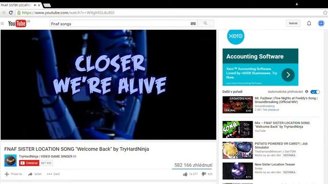React FNAF SISTER LOCATION SONG Welcome Back by Tryhardninja смотреть онлайн