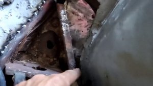 ВАЗ-2114# оторвало балку! обзор работы любителя сварки заклепками)))