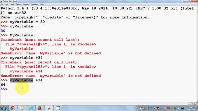 Variables and Inputs in Python смотреть онлайн