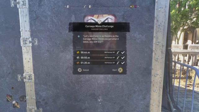 Dying Light 2 - All Carnage Mime Parkour Challenges All Gold Time смотреть онлайн