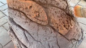 Покраска декоративного камня из Арт бетона мастер класс