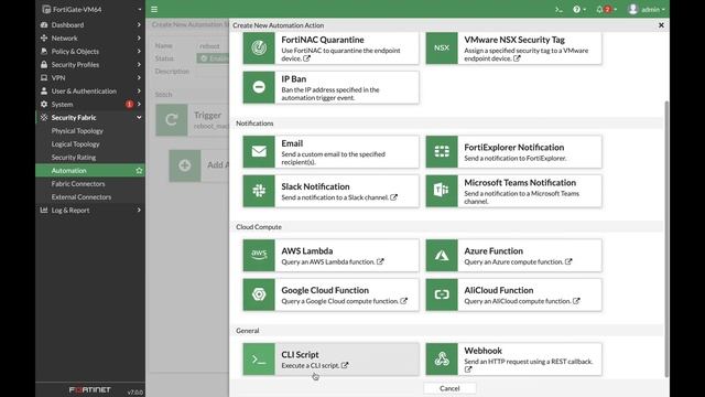 FortiOS 7.0 Automation смотреть онлайн