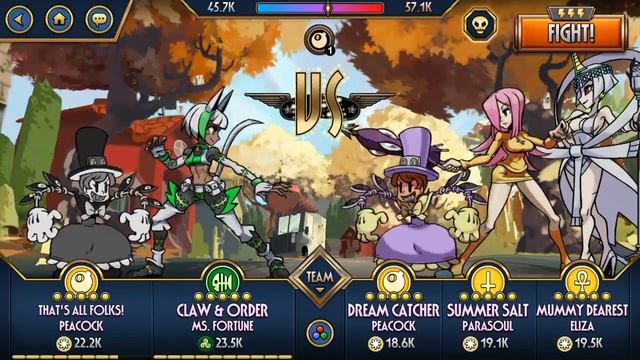 [Beginner Guide - Skullgirls Mobile] Easy Gameplay for Double, Ms Fortune and Squigly смотреть онлайн
