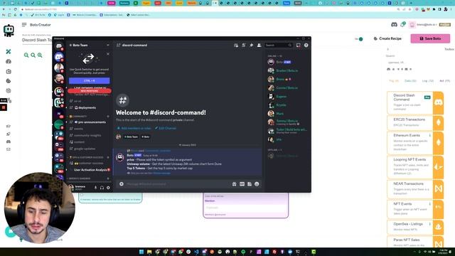 Custom Discord Slash Command Bots with Boto.io #nocode смотреть онлайн