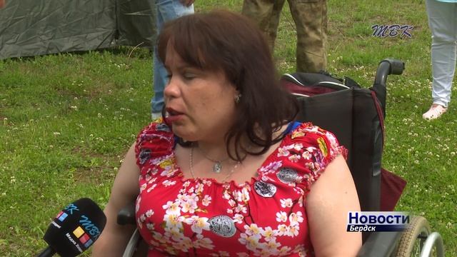 Инвалиды-колясочники Новосибирской области объединяются в Бердске смотреть онлайн