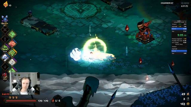 Hades Speedrun - Long Winter Any% (8:20 IGT 16:16 RTA) w/Artemis Cast! смотреть онлайн