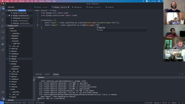 W15D2: Django Builtin Auth Views смотреть онлайн