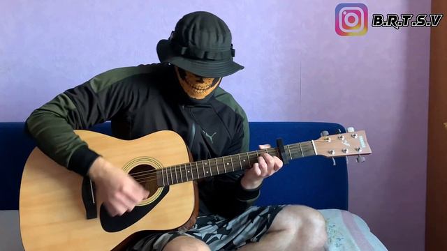Jah Khalib - Лиловая (4К) (cover by Bortsov, на гитаре) смотреть онлайн