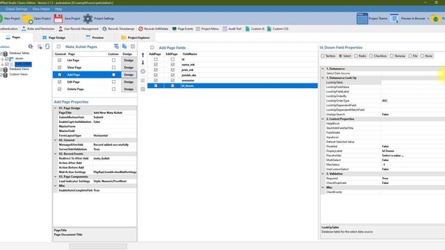 05 - Membuat Relasi Tabel di PHPRAD смотреть онлайн