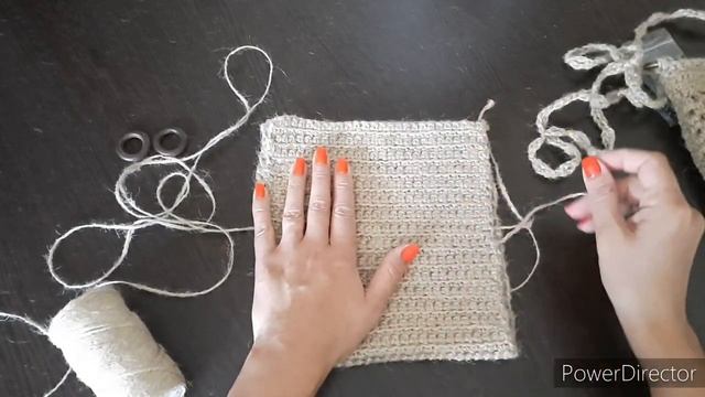Летняя #сумочка крючком из джута//Подробный #мастеркласс смотреть онлайн