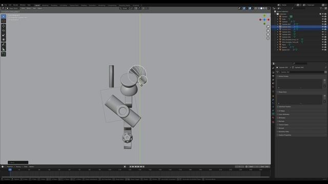 Абстрактная композиция в Blender