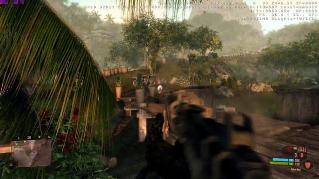 GTX 580 SLI Crysis Warhead Gameplay смотреть онлайн