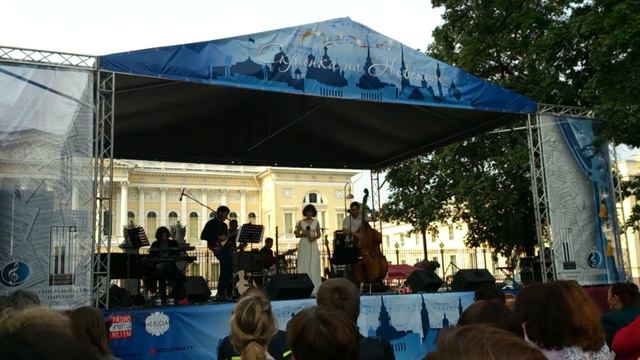 Empathy Project на фестивале "Скрипка на Невском" 23.07.16 _3 смотреть онлайн