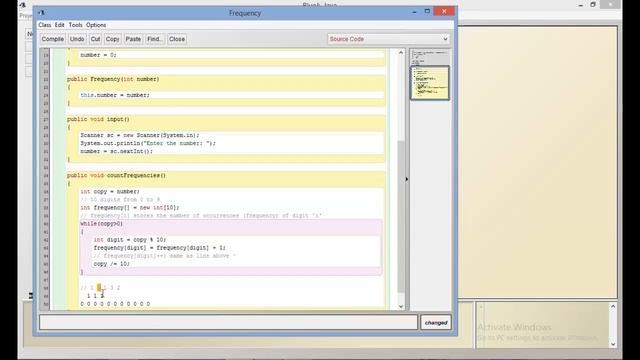 ICSE Java Programming - Calculating the frequency of each digit in a number смотреть онлайн