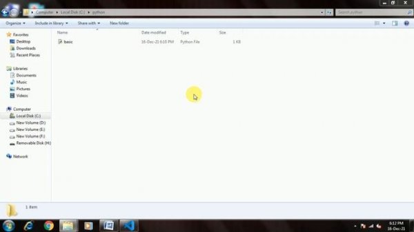 The term python is not recognized as the name of a cmdlet, function, script file or operable progra