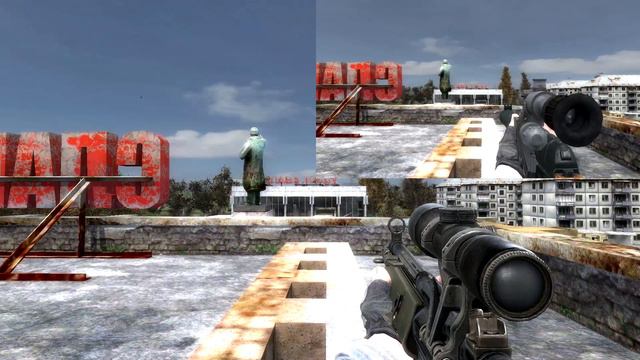 Call of Chernobyl Gun Sync | Alexey Omelchuk - Call of Pripyat (metal cover by Dextrila) смотреть онлайн