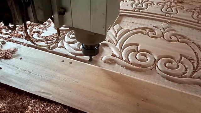 Modern Wood-Crafting Technique On Wooden Doors By Fully Automatic CNC Router Machine. Part-1
