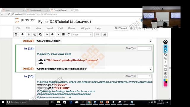 Basic Python Hacks | Part 4-Working Directory in Python | RACE | REVA University смотреть онлайн