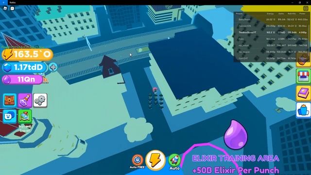 [UPDATE 14] INSANE ELIXER FARMING AREA & OP SECRET EGG UNIT Anime Punching Simulator смотреть онлайн