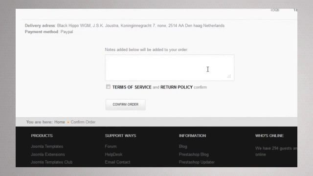Joomla/Prestashop Template Single Purchase process in Leotheme смотреть онлайн
