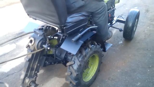 Мінітрактор з мотоблока смотреть онлайн