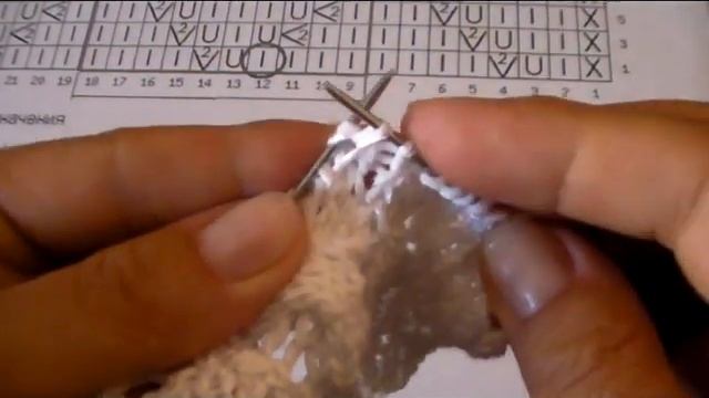 ВЯЗАНИЕ СПИЦАМИ: УЗОР "АЖУРНЫЕ ЖГУТИКИ" смотреть онлайн