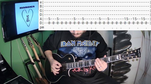 Rammstein - Ich tu dir weh |Guitar Cover| |Tab| смотреть онлайн