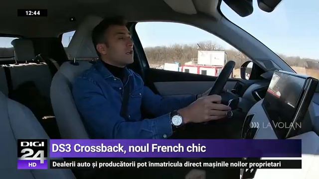 Test cu cel mai mic SUV DS: DS3 Crossback - Digi 24 - La Volan, 2020-07-11 смотреть онлайн