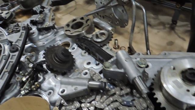 Subaru Tribeca B9 EZ30D (2007) (Переборка ДВС) ч.2 Разборка смотреть онлайн