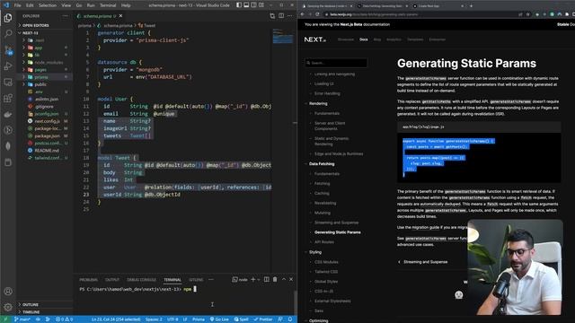 NextJs 13 Deep dive - Suspense, error boundaries, static vs dynamic rendering and more смотреть онлайн