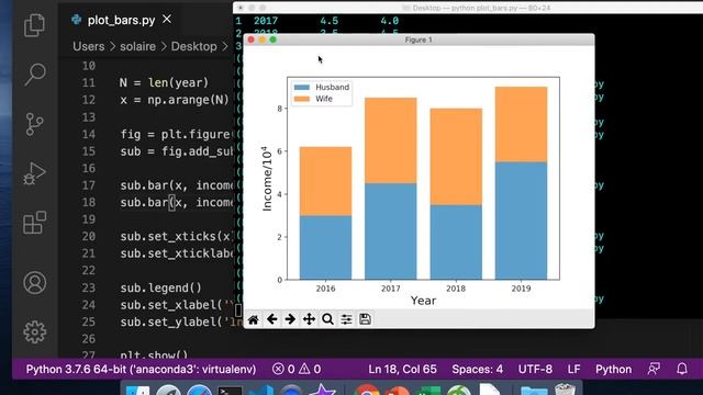 【索哥Python科学绘图教程10】柱状图速成指南 смотреть онлайн