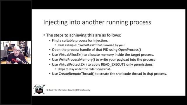 WWHF (Virtual): DOT NET Advanced Malware Development - Joff Thyer смотреть онлайн