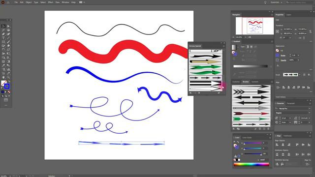 ИНСТРУМЕНТ КИСТЬ В ADOBE ILLUSTRATOR (ИЛЛЮСТРАТОРЕ). КАК ПОЛЬЗОВАТЬСЯ и ПРИМЕРЫ. смотреть онлайн
