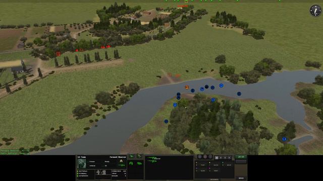 FERRYING INFANTRY ACROSS RIVER! Combat Mission: Cold War Battle
