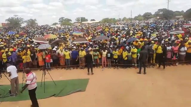 Handicheuke nhamo yandakaona short video at Kwekwe CCC Rally addressed by Nelson Chamisa смотреть онлайн