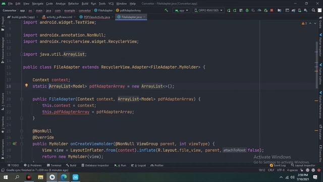 How to Convert Image to PDF in Android Studio Part 4 смотреть онлайн