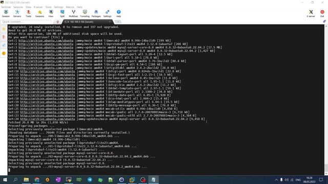 14. Установка Zabbix Server 6.4 на Ubuntu Server 22.04 /Zabbix Server/Ubuntu 22.04/install/6.4/howt смотреть онлайн