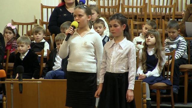 13.01.2019г.- вечер. Воскресная школа. Рождество смотреть онлайн