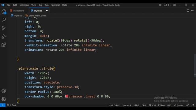 CSS only animation for beginners | HTML CSS animation смотреть онлайн