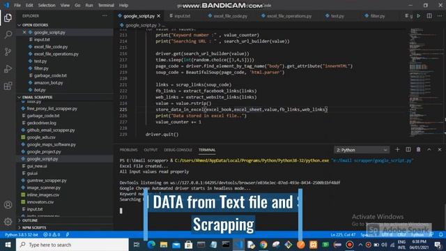 Python google scrapping script смотреть онлайн