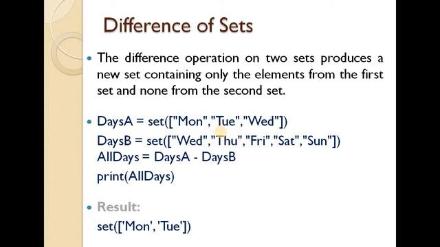 Python Sets - Sets in Python Programming смотреть онлайн