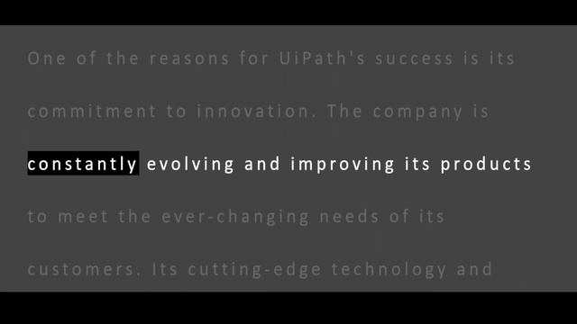 ChatGPT  From a Students Vision to a 30 Billion Company: The UiPath Success Story