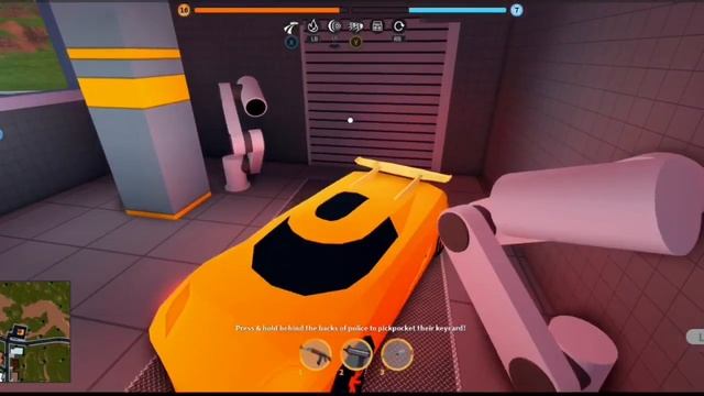 ПЫТАЮСЬ ИГРАТЬ В ROBLOX JAILBREAK на XBOX//Roblox in Xbox смотреть онлайн