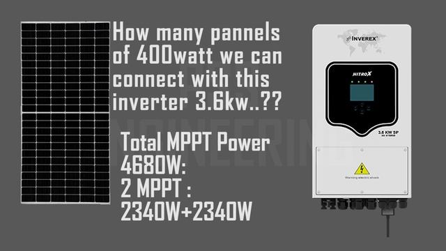 How To Install Inverex Nitrox 3.6KW Solar Inverter In Urdu/ Hindi