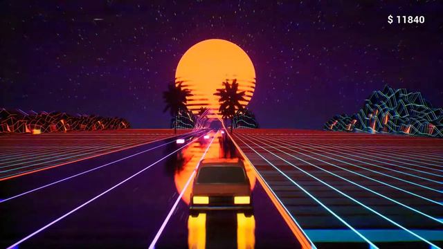 Полчаса катаю под пальмами в NeverSynth | NeverSynth #01