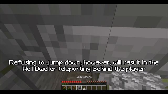 The Story Of The Well Dweller - Minecraft